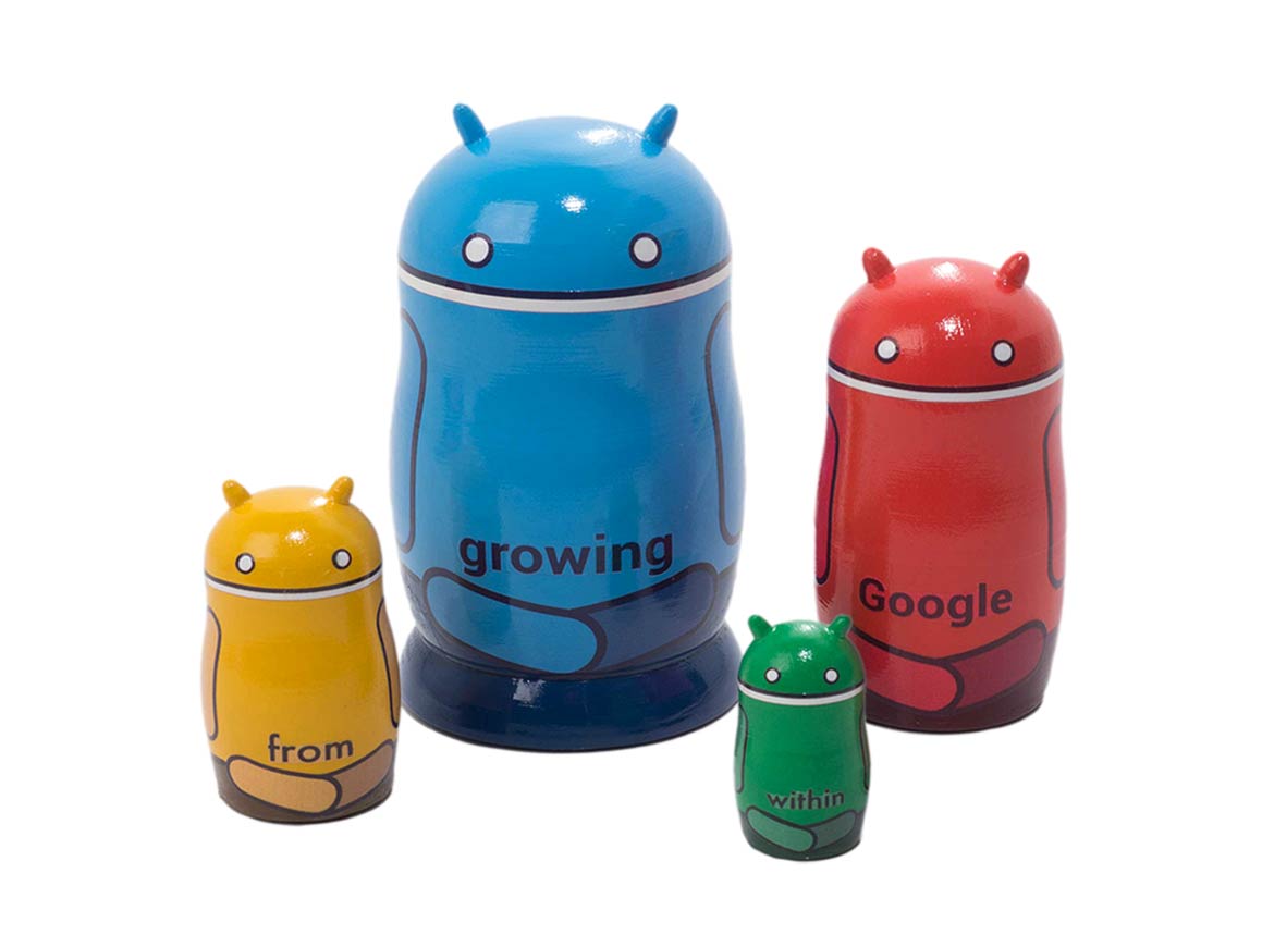 Google Android nesting doll