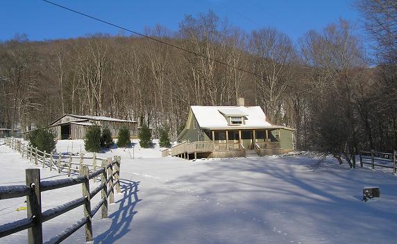 Boone Vacation Rental: The Old Farmhouse at Willet Ponds Horse Farm