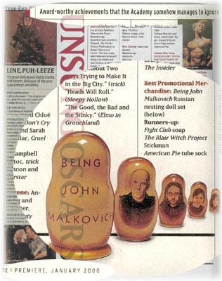 "Being John Malkovich" Nesting Doll
