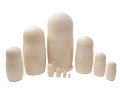 Unpainted Blank Nesting Doll is fun diy doll kit 10pc./10