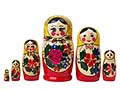 6-Piece Traditional Russian Nesting Doll