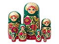 Volga Maiden 7pc Nesting Doll
