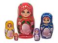 Rainbow Russian Nesting Doll