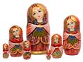 Russian Beauty Matryoshka Doll