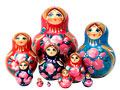 Round Russian Nesting Doll