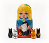 Summer Whiskers Surprise Russian Doll