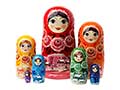 Rainbow Matryoshka Doll