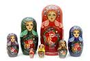 Deluxe Bouquet Matryoshka Doll