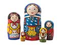 Peasant Girl Matryoshka Doll