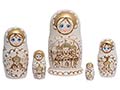 5 Piece Church Matryoshka
