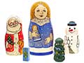 Snow Maiden’s Gift Russian Nesting Doll