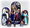 Christmas Carol Russian Nesting Doll