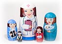 Nurse Nesting Doll