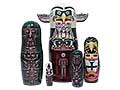 Totem Pole Nesting Doll
