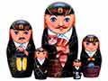 Chimney Sweep Nesting Doll