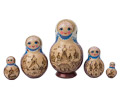Monastery Glitter Nesting Doll