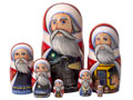 The Polar Express Nesting Doll - Fully Hand Painted