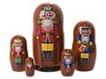 Nutcracker Soldier Nesting Doll