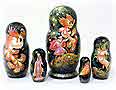 Fire Bird Nesting Doll