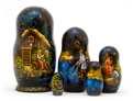 Gold Fish Fairy Tale Nesting Doll