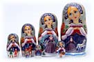 Snow Queen Nesting Doll