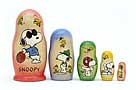 Peanuts tm Joe Cool Snoopy Nesting Doll