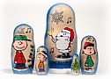 Charlie Brown Christmas Nesting Doll