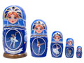 Russian Ballet Nesting Doll 5 pc./6