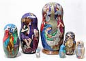 Nativity Nesting Doll Unfolds The Nativity Scene at GoldenCocker