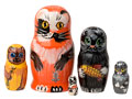 Alley Cats Nesting Doll