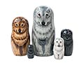 Wolf Nesting Doll