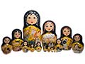 Cat Lover's Dream Nesting Doll