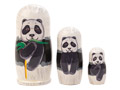Panda 3pc Nesting Doll