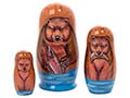 Grizzly Bear Nesting Doll