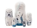 Polar Bear Nesting Doll