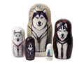 Dog Sled Nesting Doll