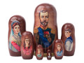 Czar Nicholas & Alexandra Nesting Doll