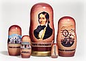 Davy Crockett Nesting Doll