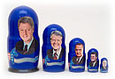 Democratic Presidents Nesting Doll