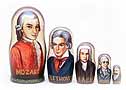 Germanic Composers Nesting Doll