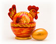 Chicken & Egg Nesting Doll