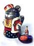 Russian Fat Cat Nesting Doll