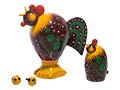 Realistic Rooster & Hen Doll