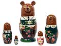 Alpine Bear Nesting Doll