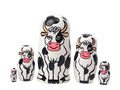 Holstein Cow Nesting Doll