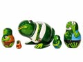 Nurse Frog Nesting Doll