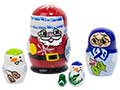 Mini Christmas Nesting Doll