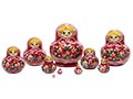 Mini 10 Piece Art Nesting Doll