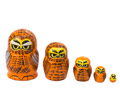 Mini Owl Nesting Doll