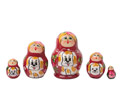 Mini Girl w/ Dog Doll 5pc./1